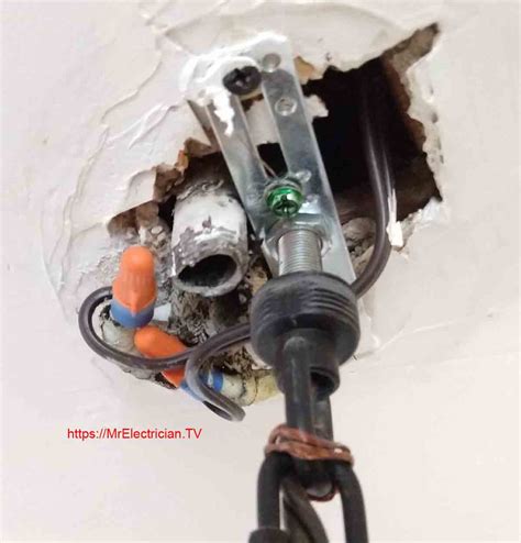 how to remove electrical box from ceiling|old work junction box ceiling.